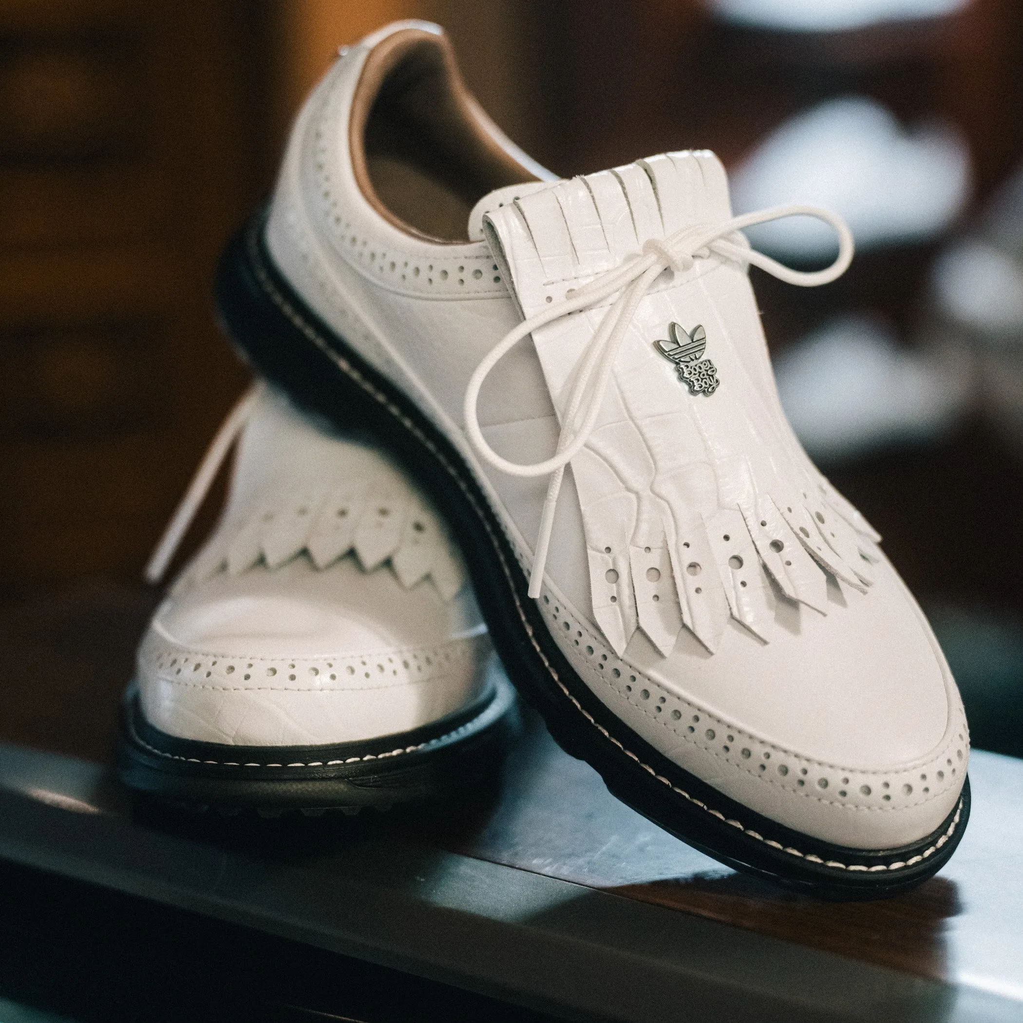 Bogey Boys x adidas MC80 Golf Shoes - White