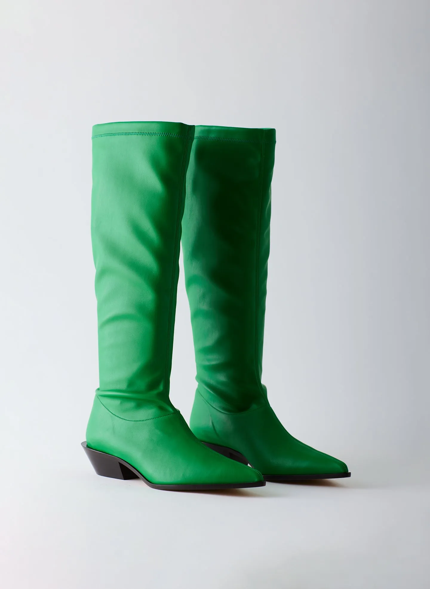 Bronson Faux Nappa Stretch Boot - Regular Calf