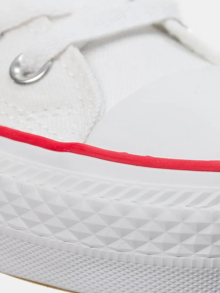CONS CTAS Pro Ox - White Red Blue