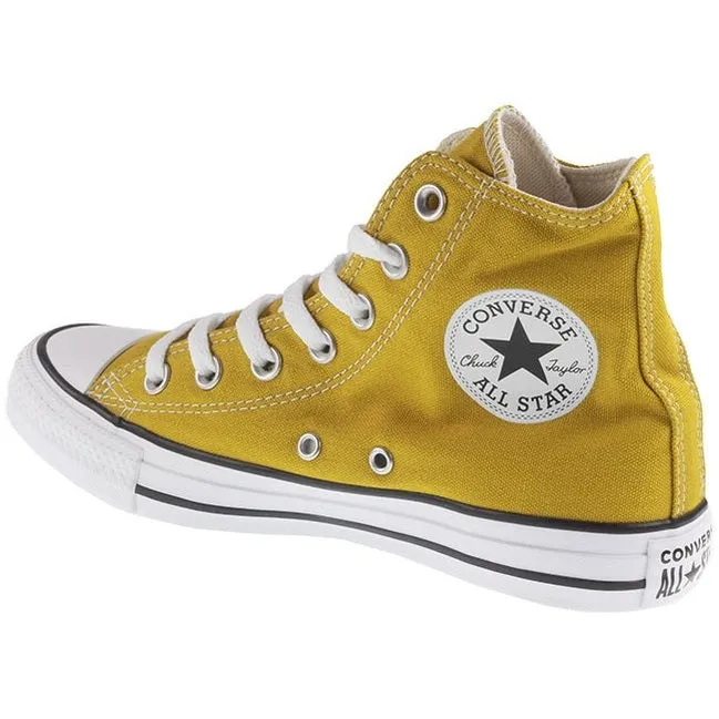 Converse Womens Chuck Taylor All Star Hi Dark Citron