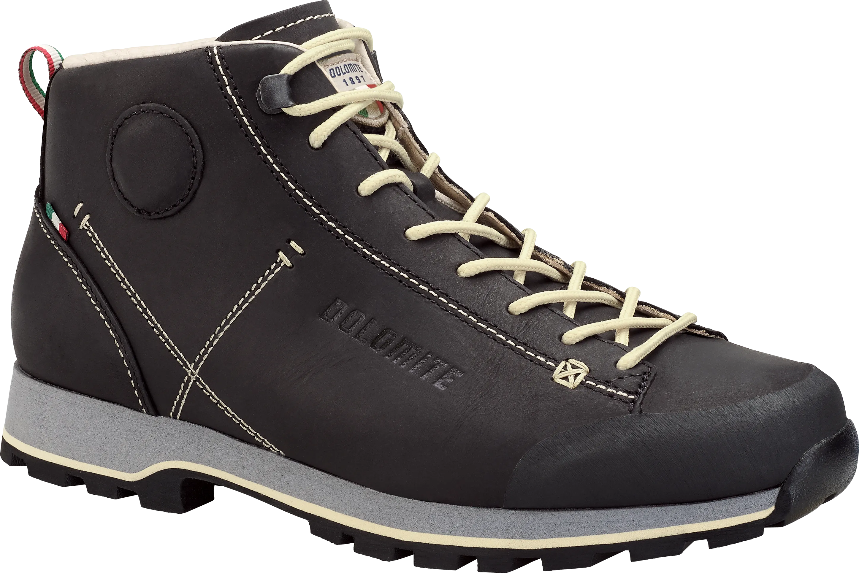 Dolomite Unisex 54 Mid FG Shoe Black | Buy Dolomite Unisex 54 Mid FG Shoe Black here | Outnorth