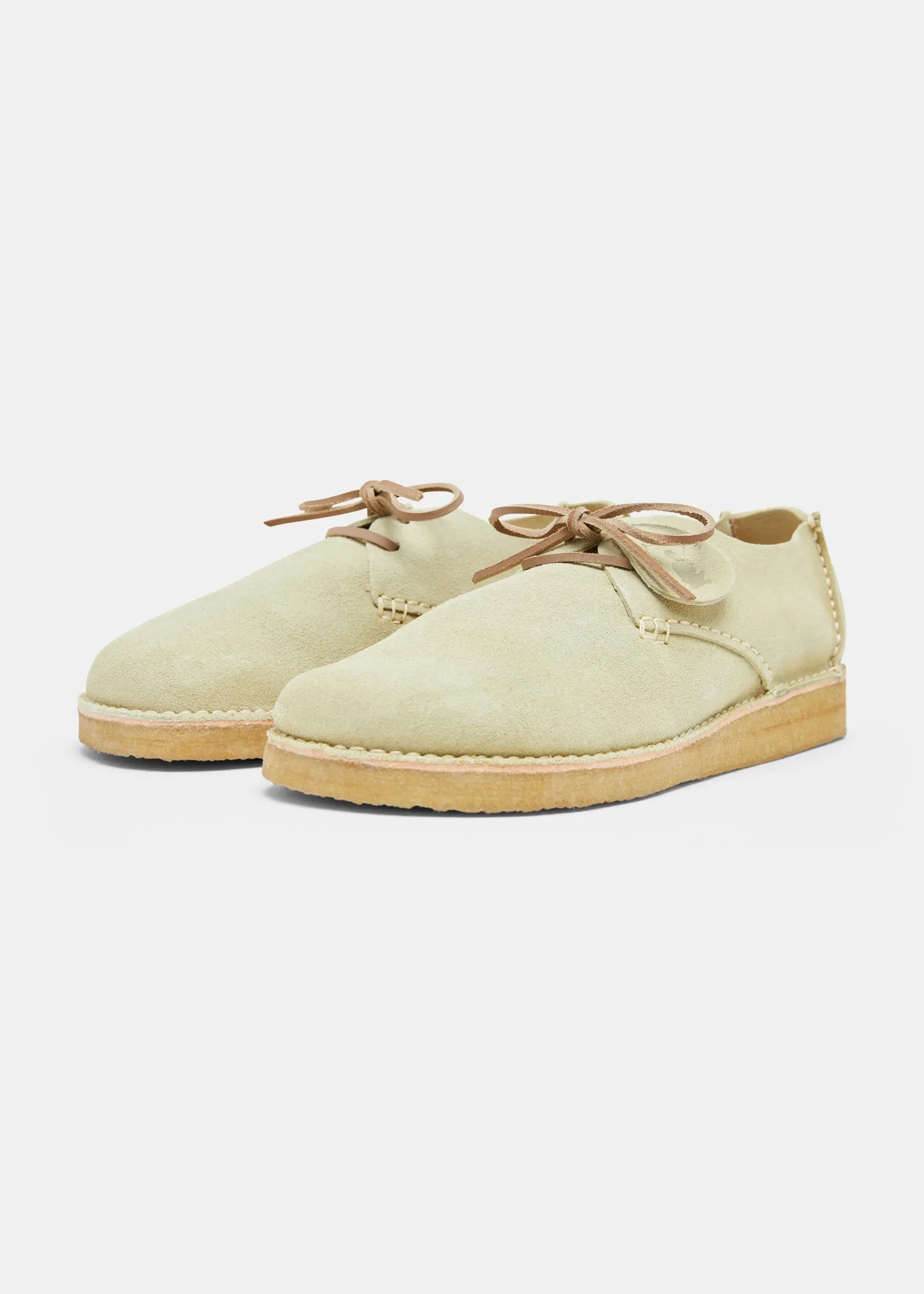 Johnny Marr Rishi Suede Shoe - Straw