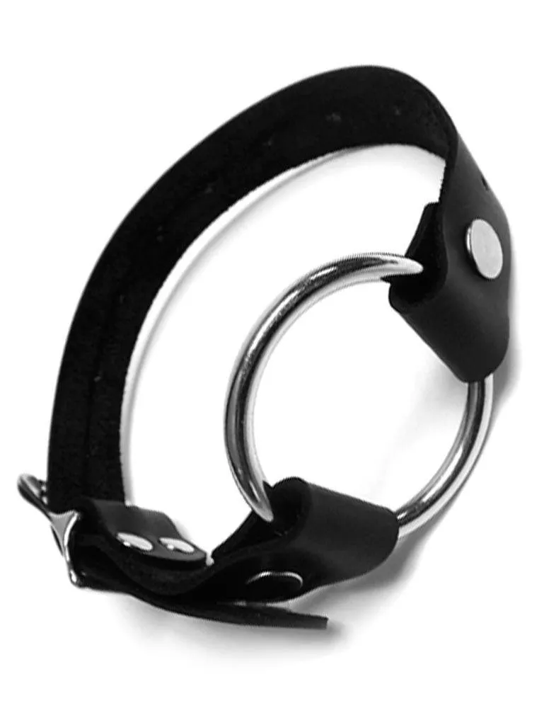 Leather Thigh Dildo Strap