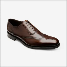 Loake Tay Dark Brown Calf Leather Brogue*
