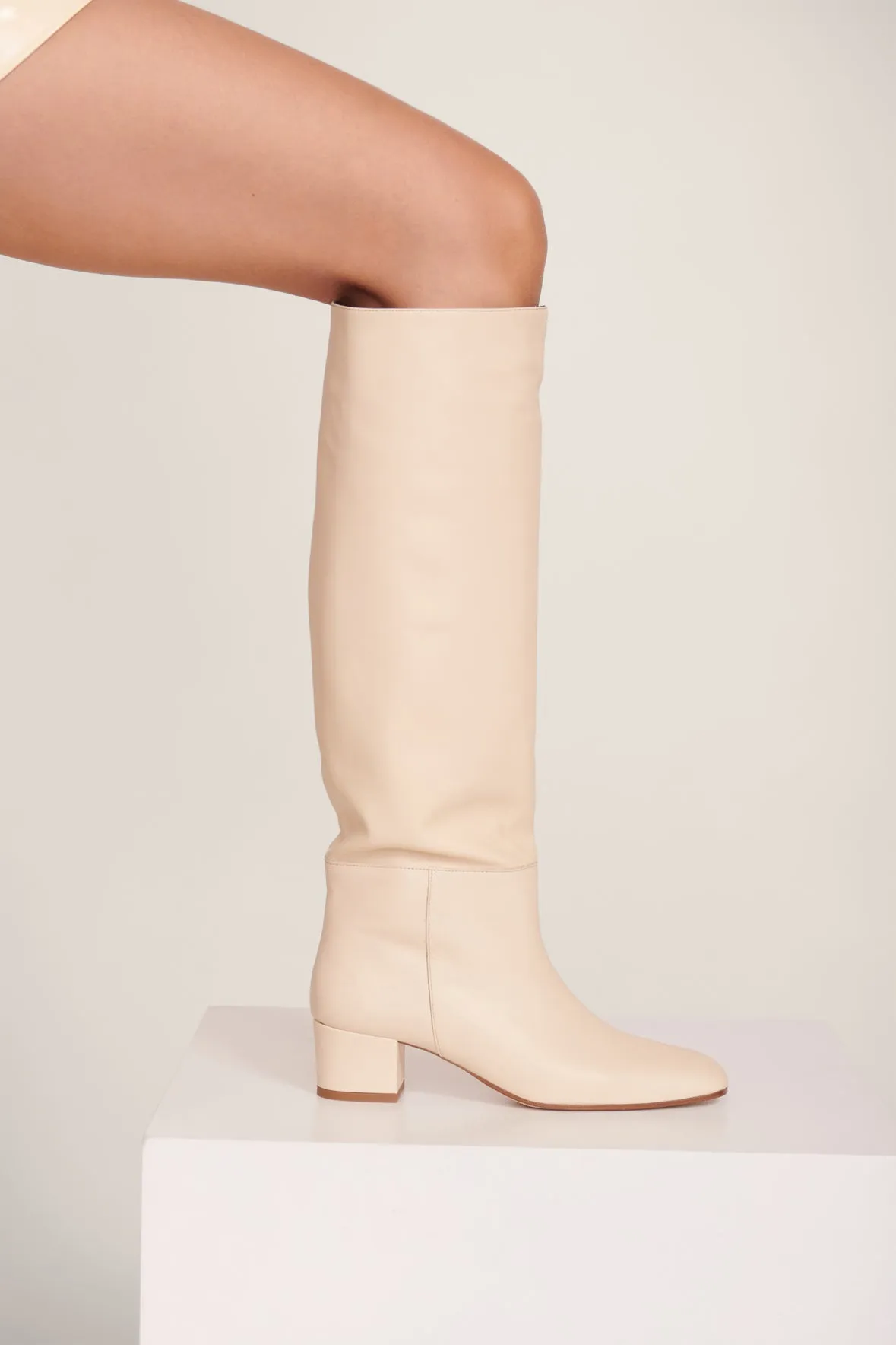 NANCY BOOT | CREAM