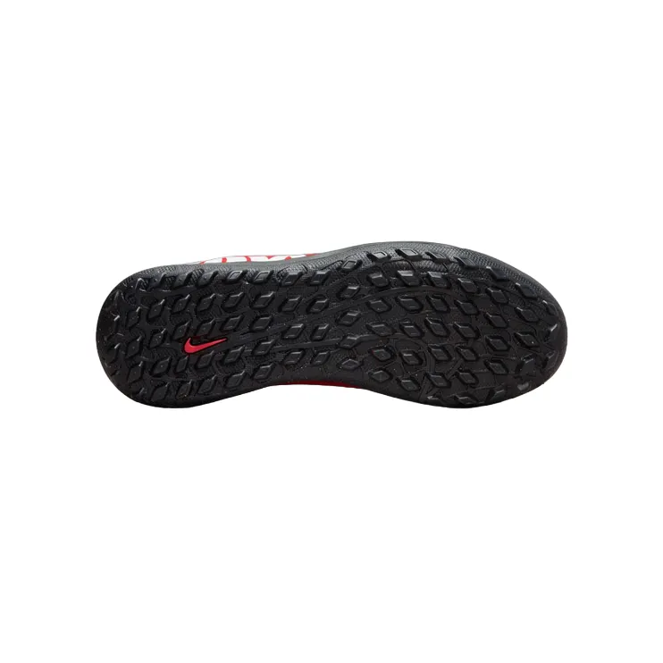 Nike boys' soccer shoe Vapor 15 Club TF DJ5956-600 crimson-white-black