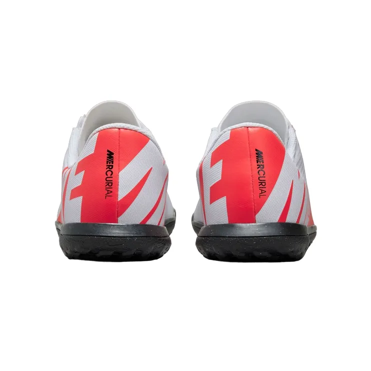 Nike boys' soccer shoe Vapor 15 Club TF DJ5956-600 crimson-white-black