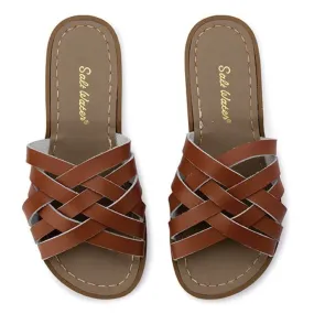 Salt Water Sandals, Retro Slide, Adult, Tan
