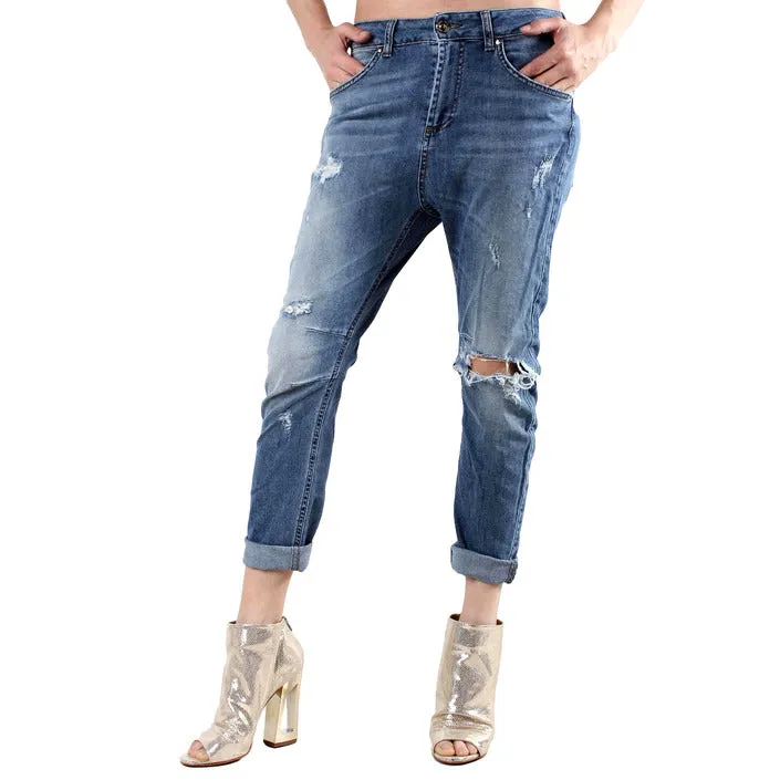 Sexy Woman Jeans Donna