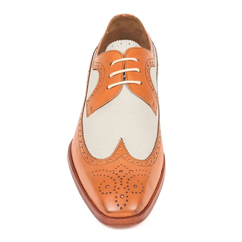 Totem Print Men's Dress Shoes