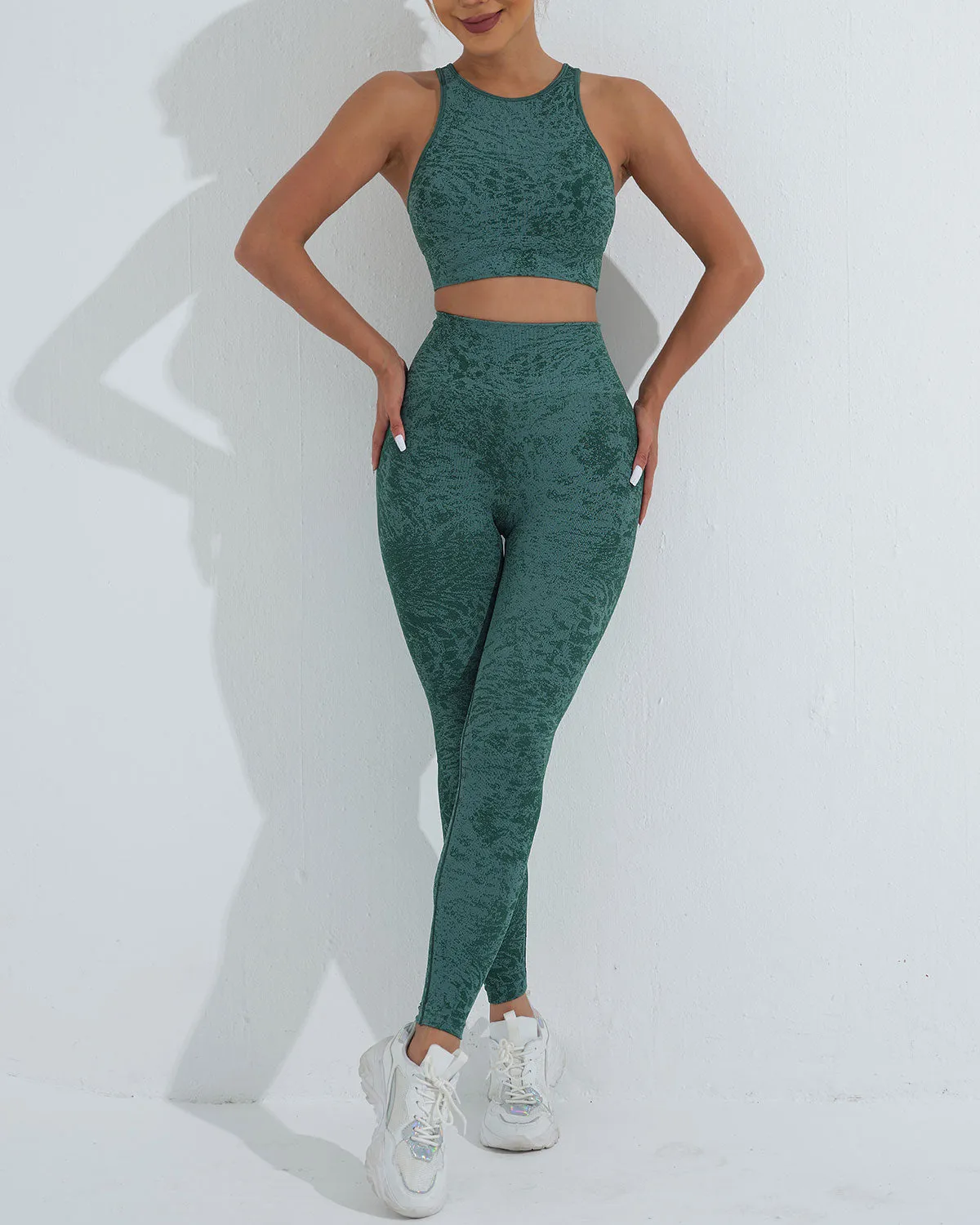 Vera Seamless Leggings - Green